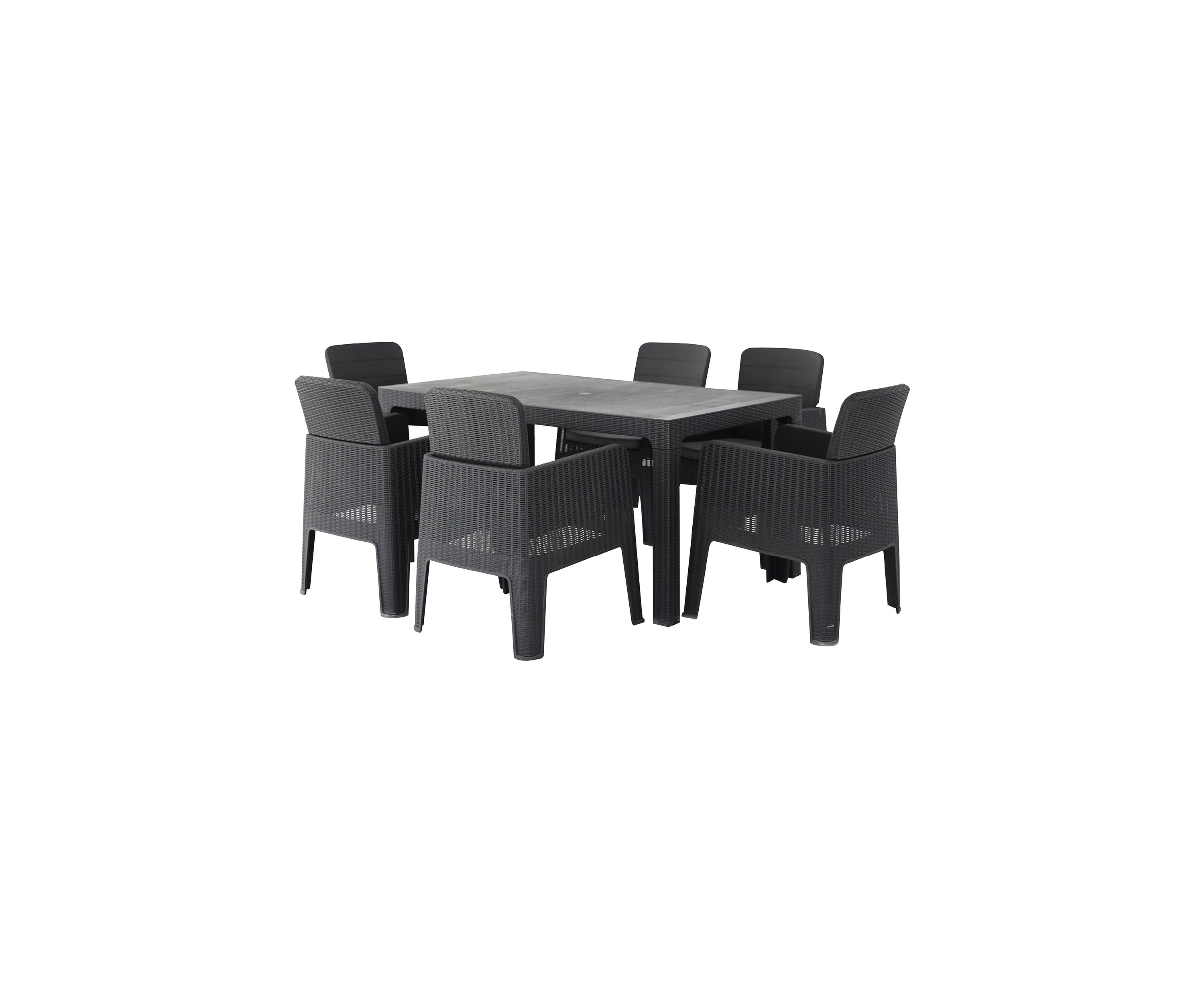 LUCCA 7 Piece Outdoor Dining Set