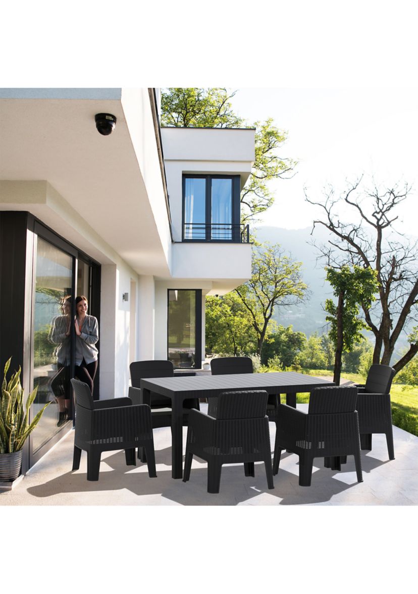 LUCCA 7 Piece Outdoor Dining Set