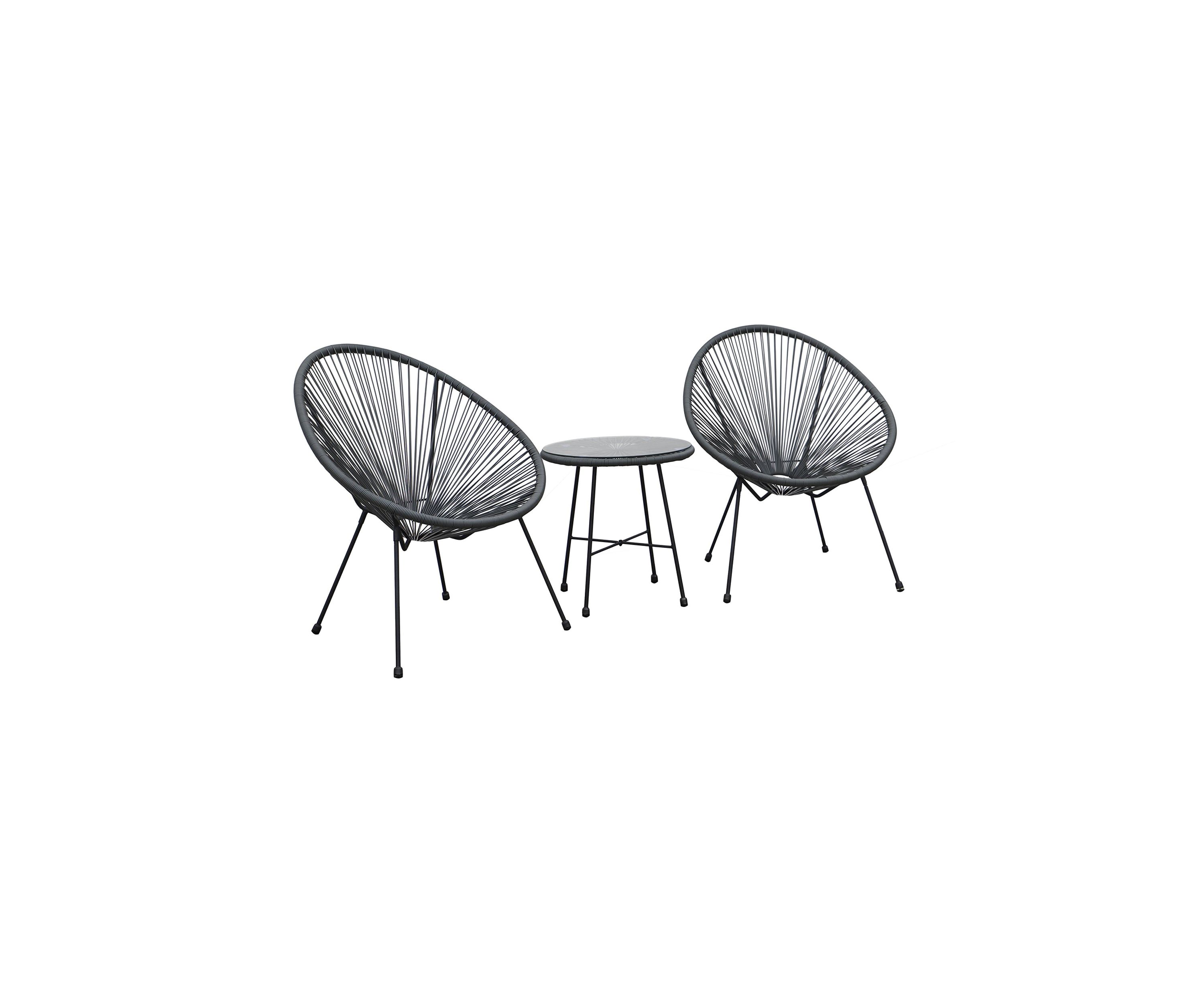 Sassio 3 piece Conversation Patio Set