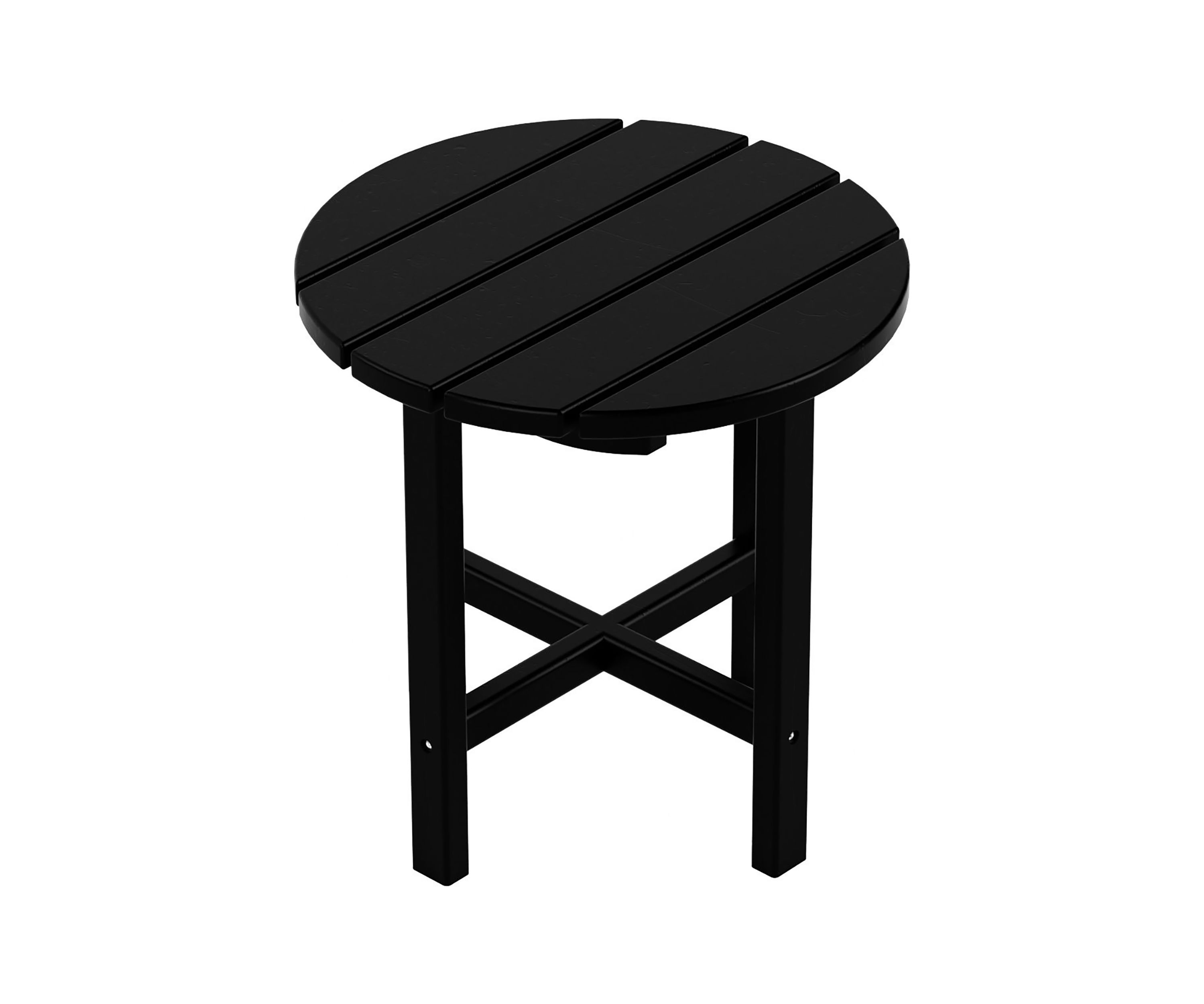 18" All-Weather Outdoor HDPE Adirondack Side Table
