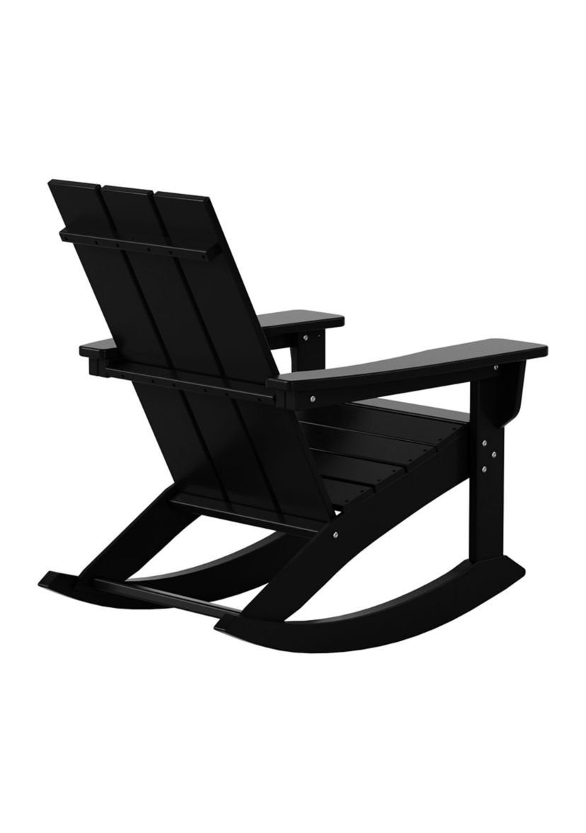 Modern Adirondack Outdoor Rocking Chair