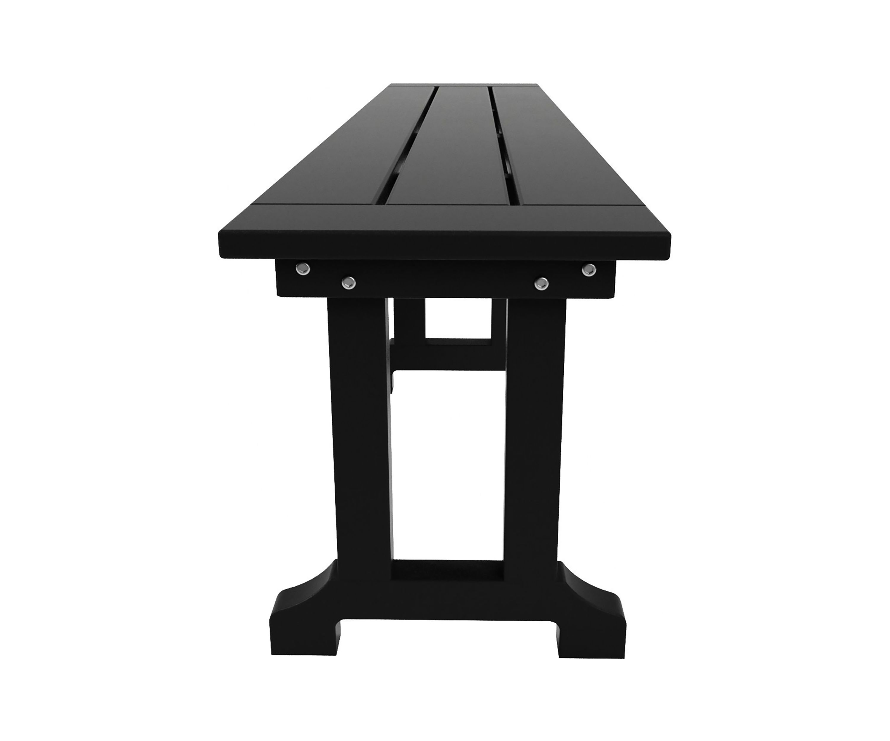 Outdoor All-Weather HDPE 65" Trestle Dining Bench