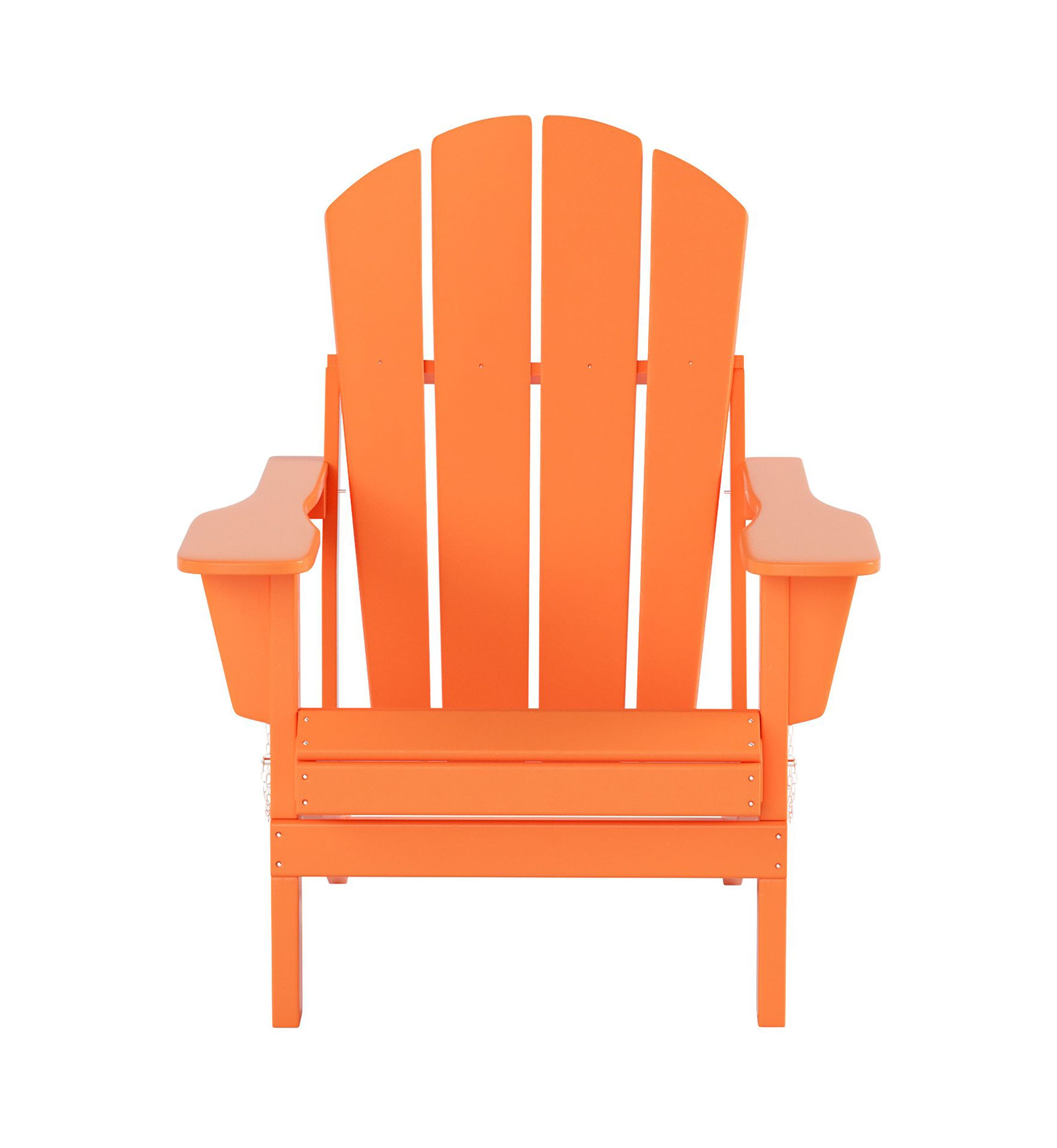 Outdoor All-Weather HDPE Folding Adirondack Chair