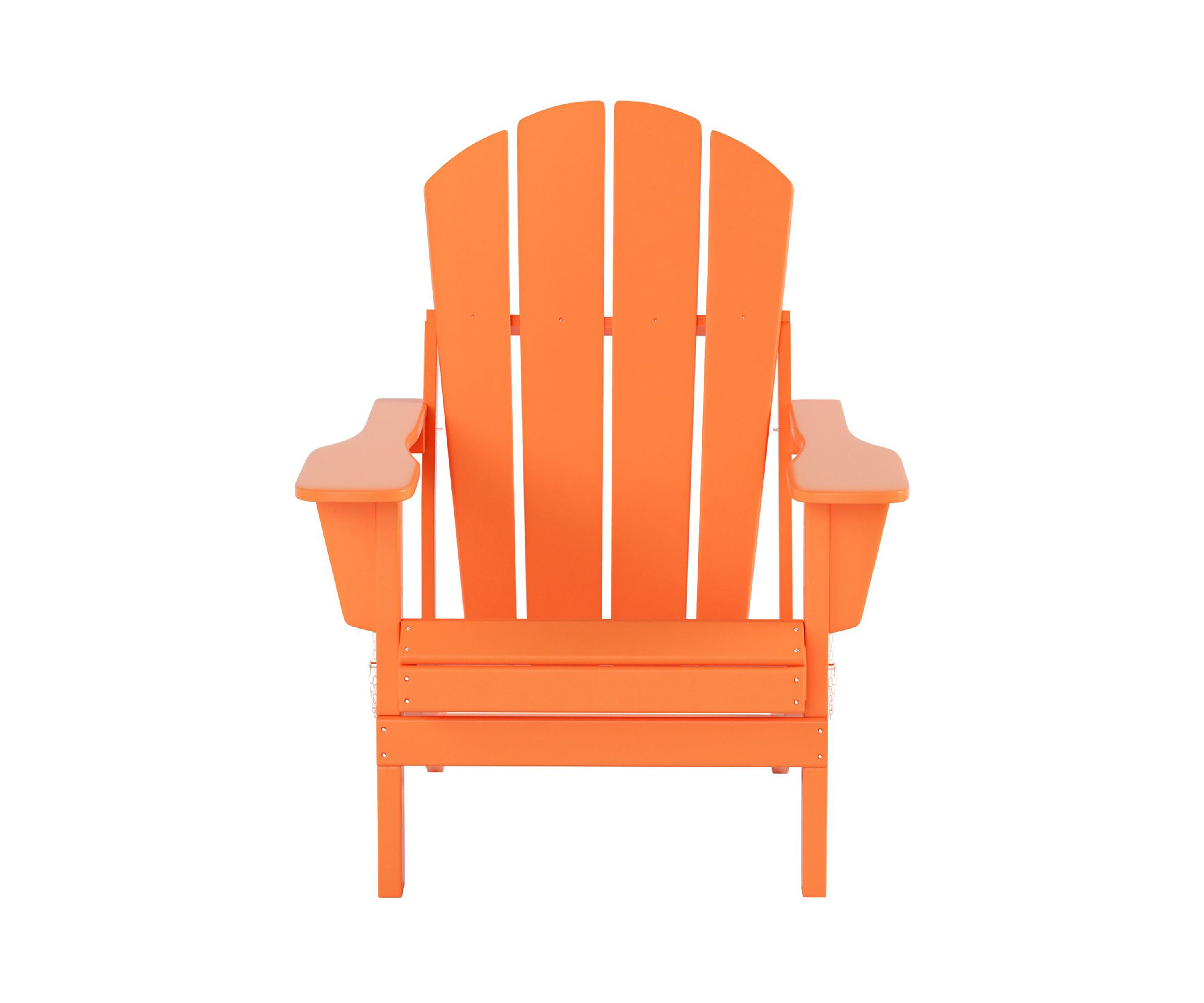 Outdoor All-Weather HDPE Folding Adirondack Chair