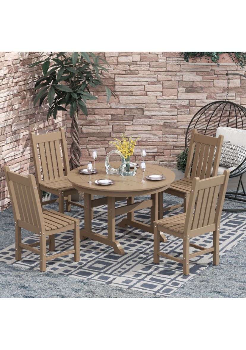 Outdoor All-Weather 43" Square Dining Table