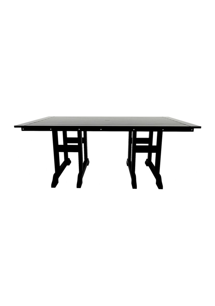 Outdoor All-Weather 71" Rectangular Dining Table