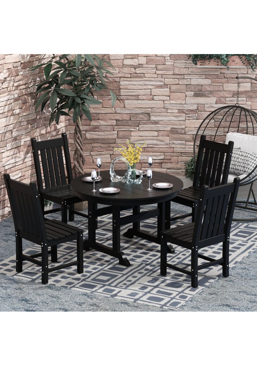Outdoor All-Weather 47" Round Dining Table