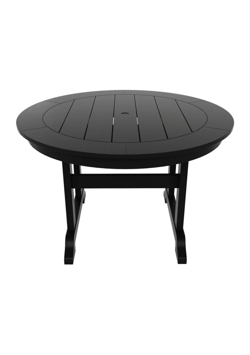 Outdoor All-Weather 47" Round Dining Table