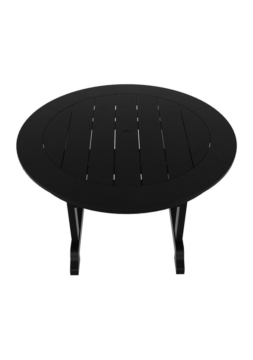 Outdoor All-Weather 47" Round Dining Table