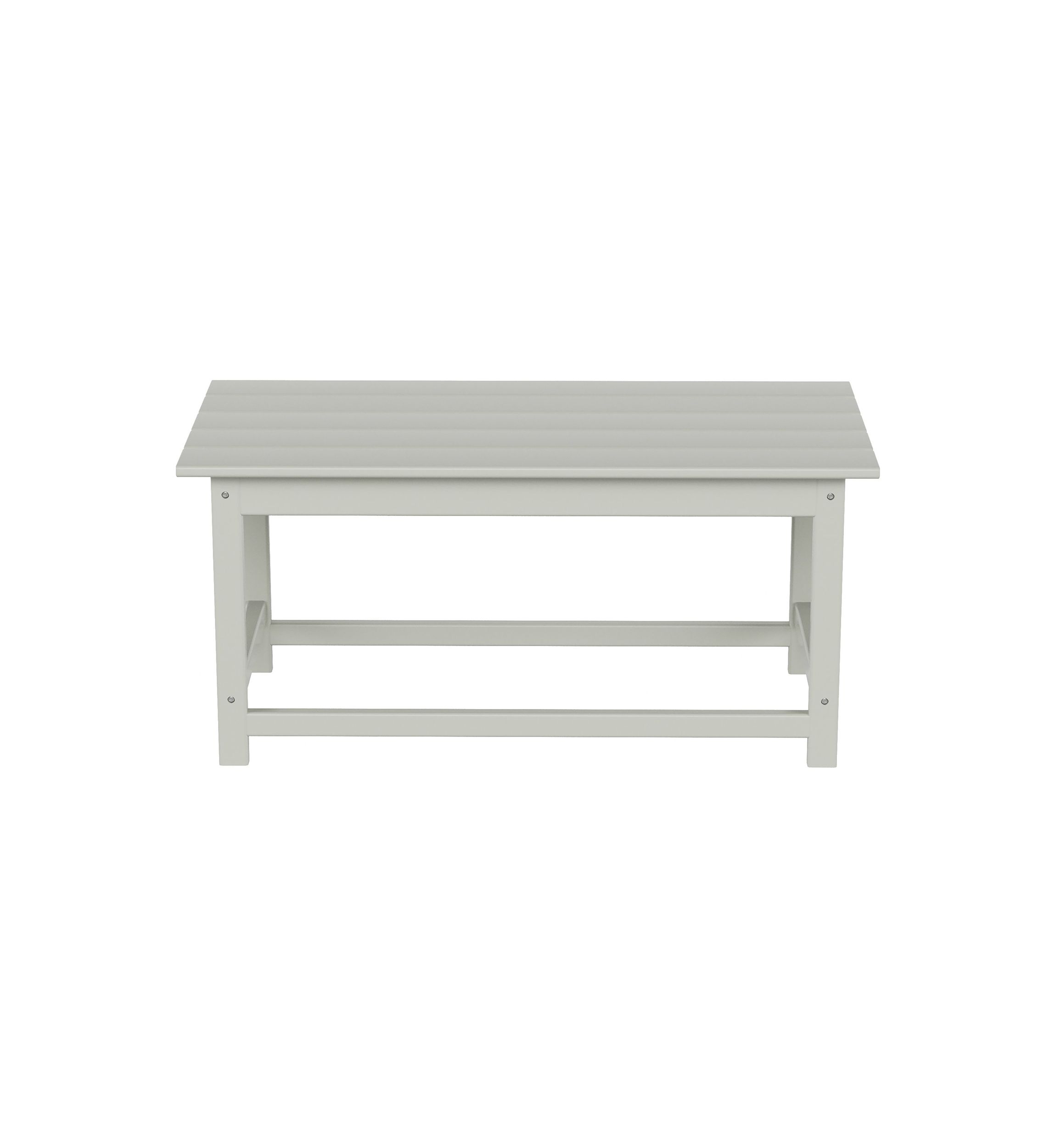 All-Weather Outdoor Rectangular HDPE Adirondack Coffee Table
