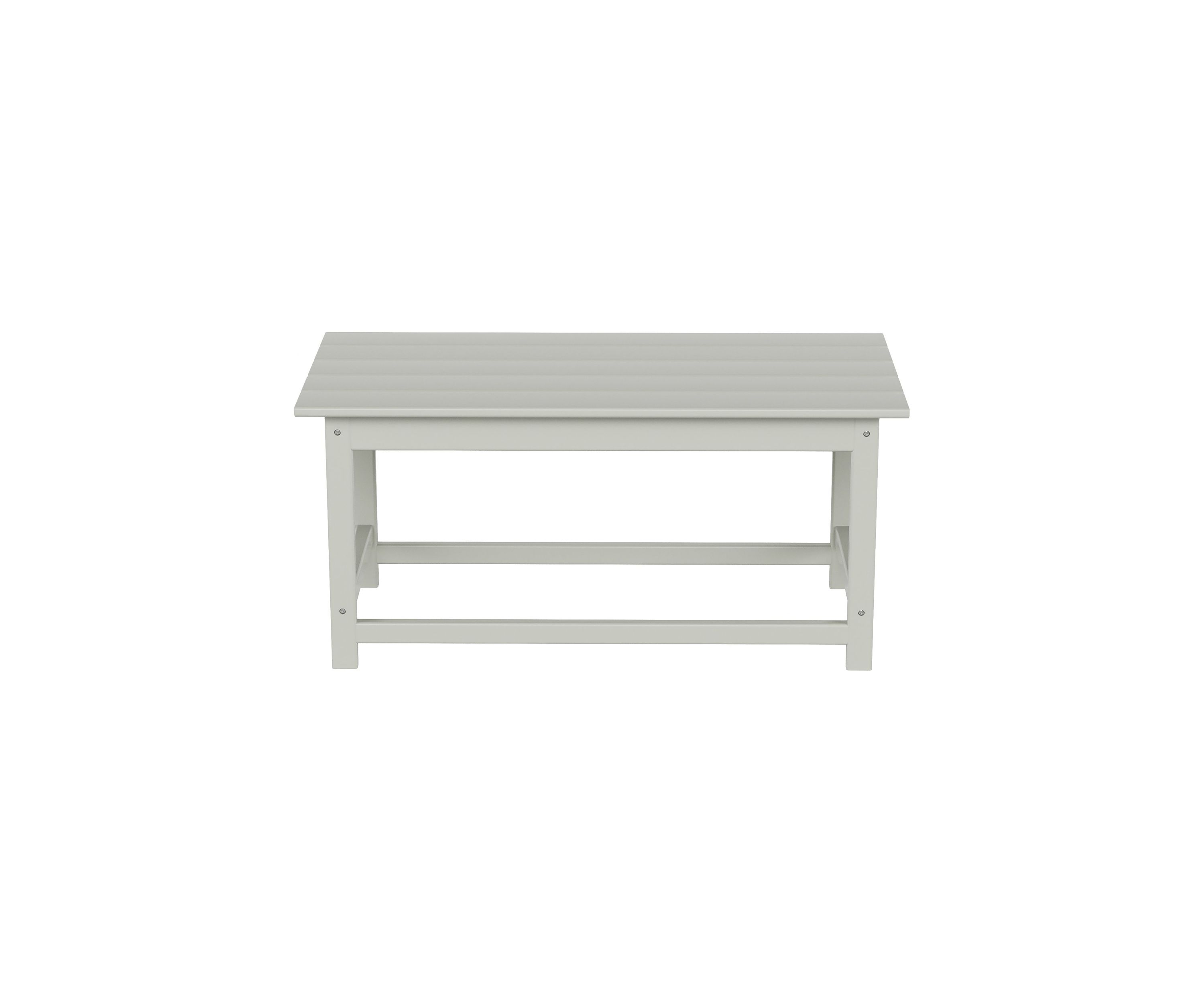 All-Weather Outdoor Rectangular HDPE Adirondack Coffee Table
