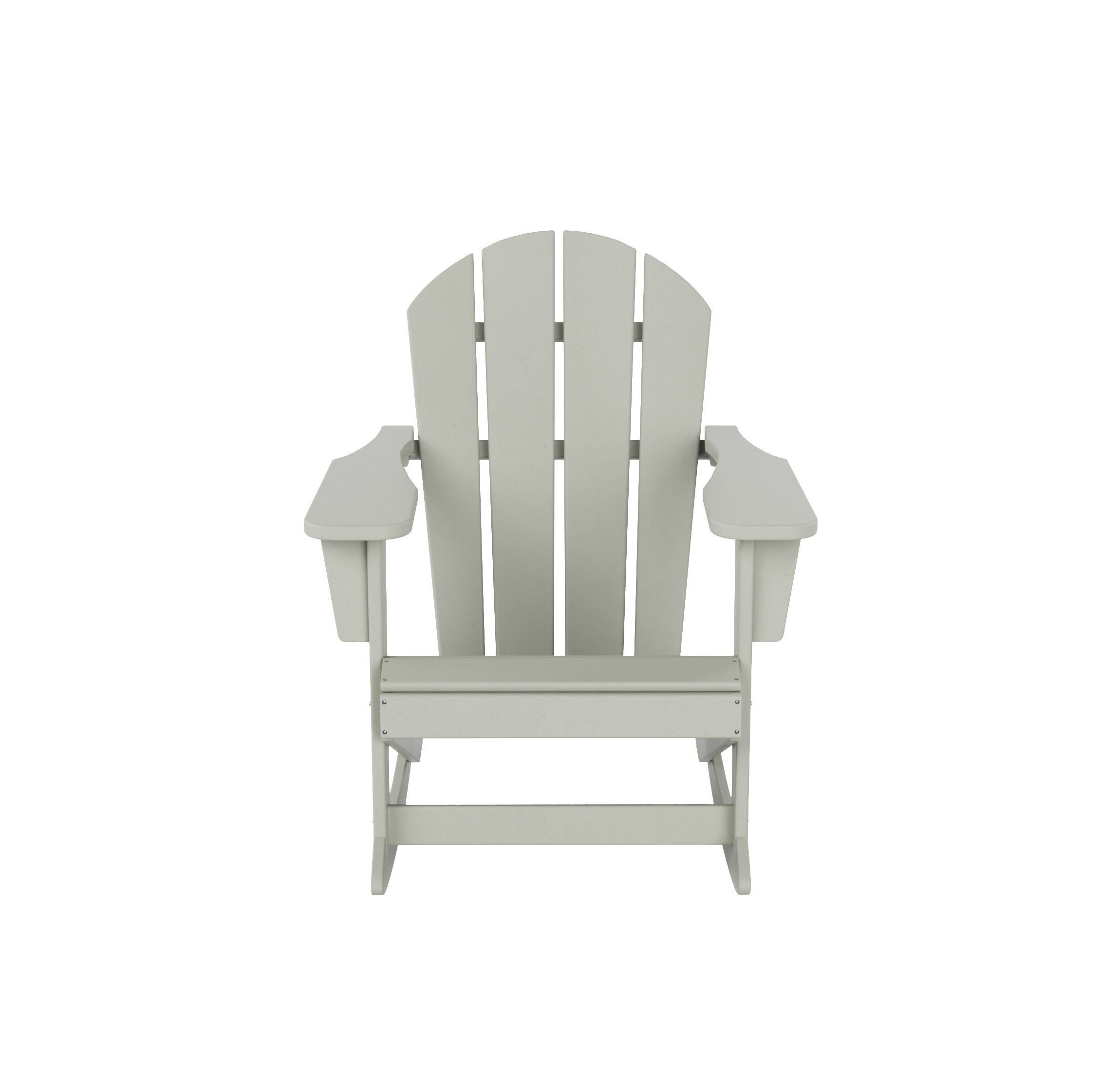 Outdoor All-Weather HDPE Rocking Adirondack Chair