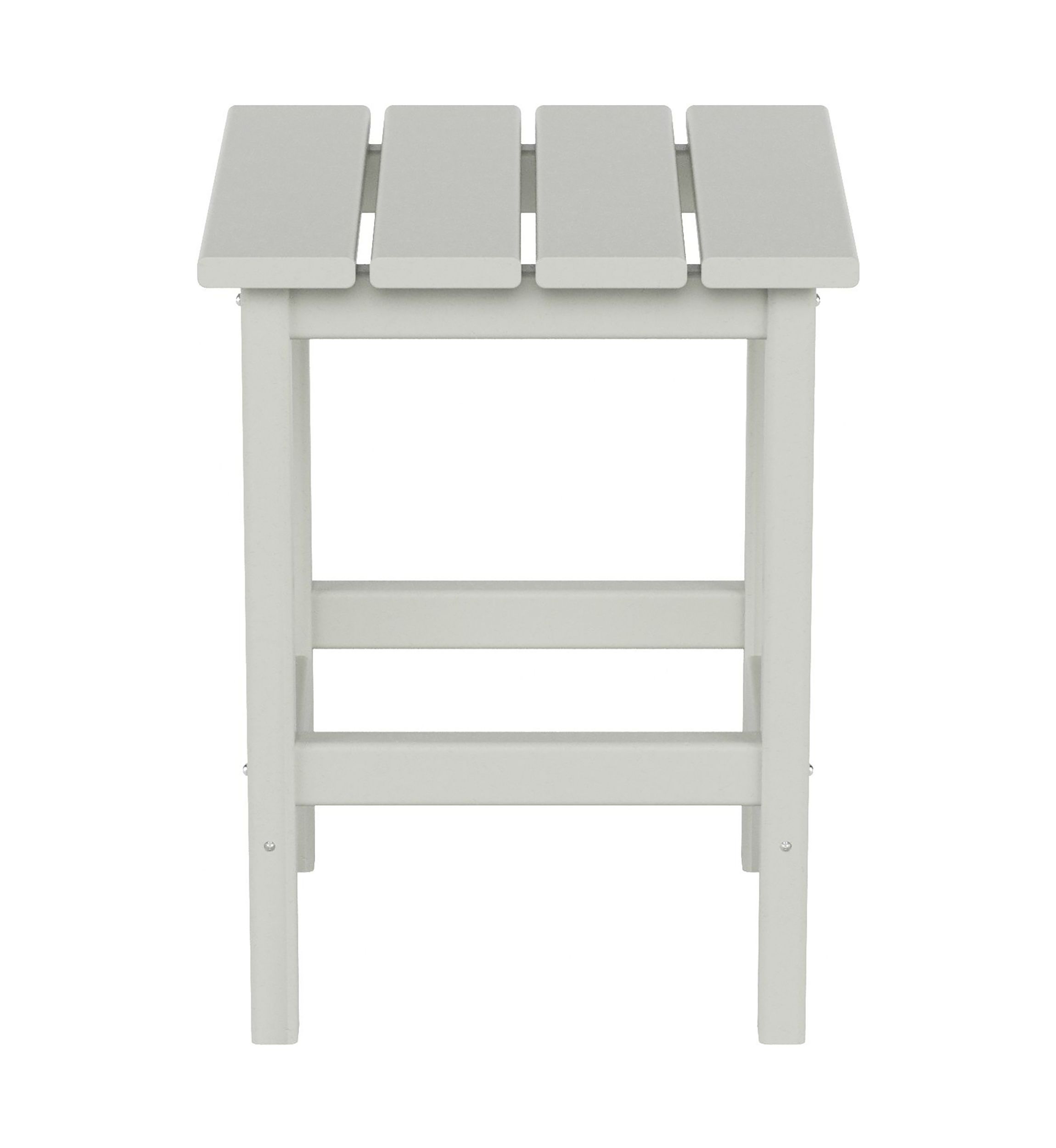 All-Weather Outdoor Square HDPE Adirondack Side Table