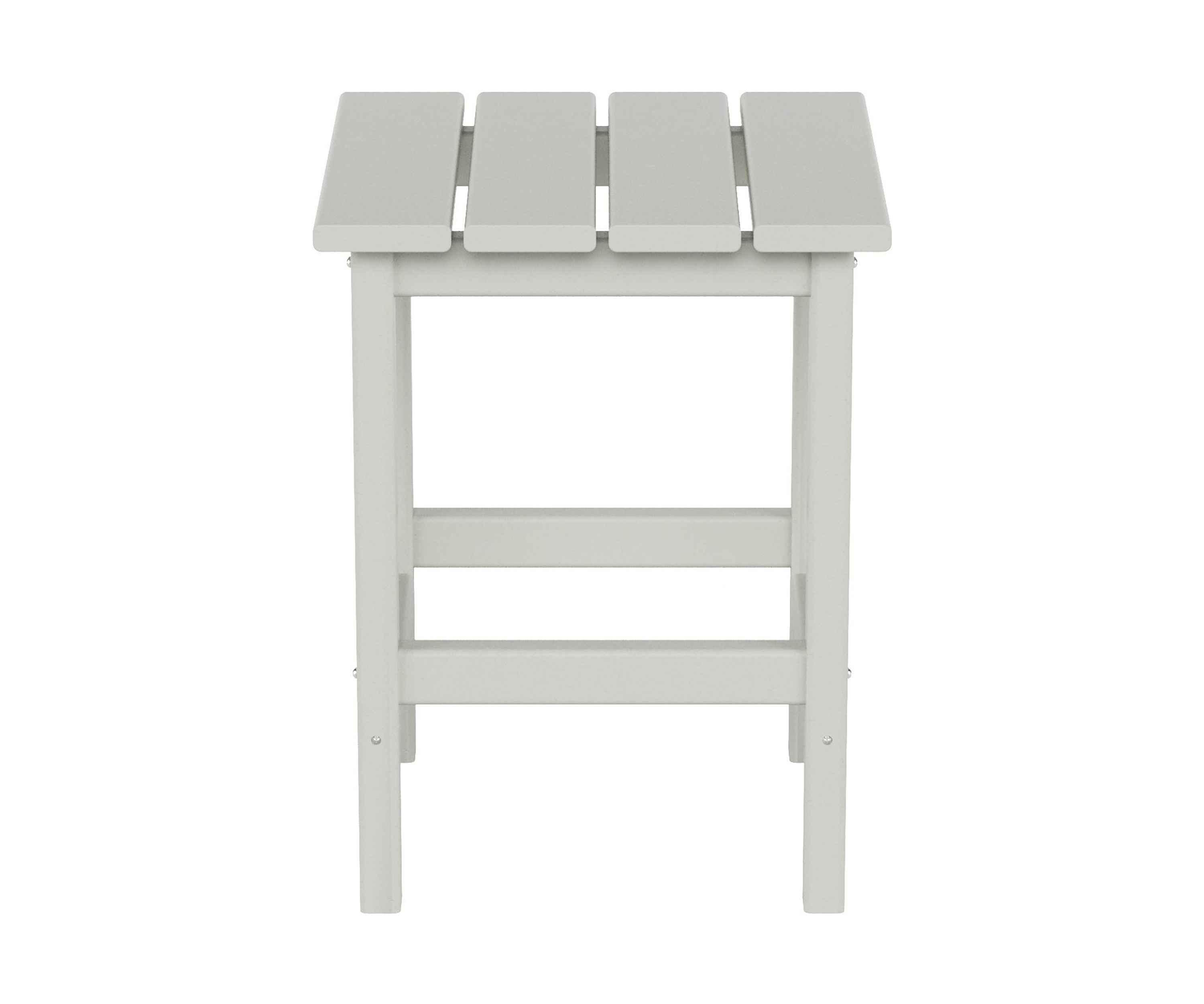 All-Weather Outdoor Square HDPE Adirondack Side Table