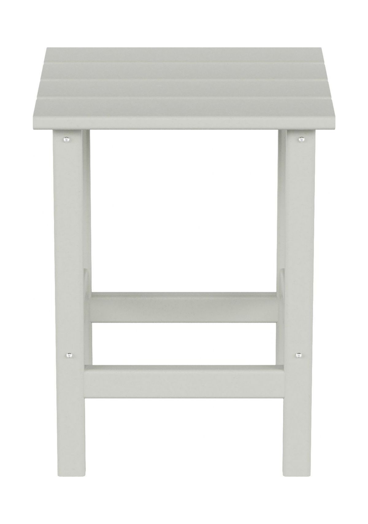 All-Weather Outdoor Square HDPE Adirondack Side Table