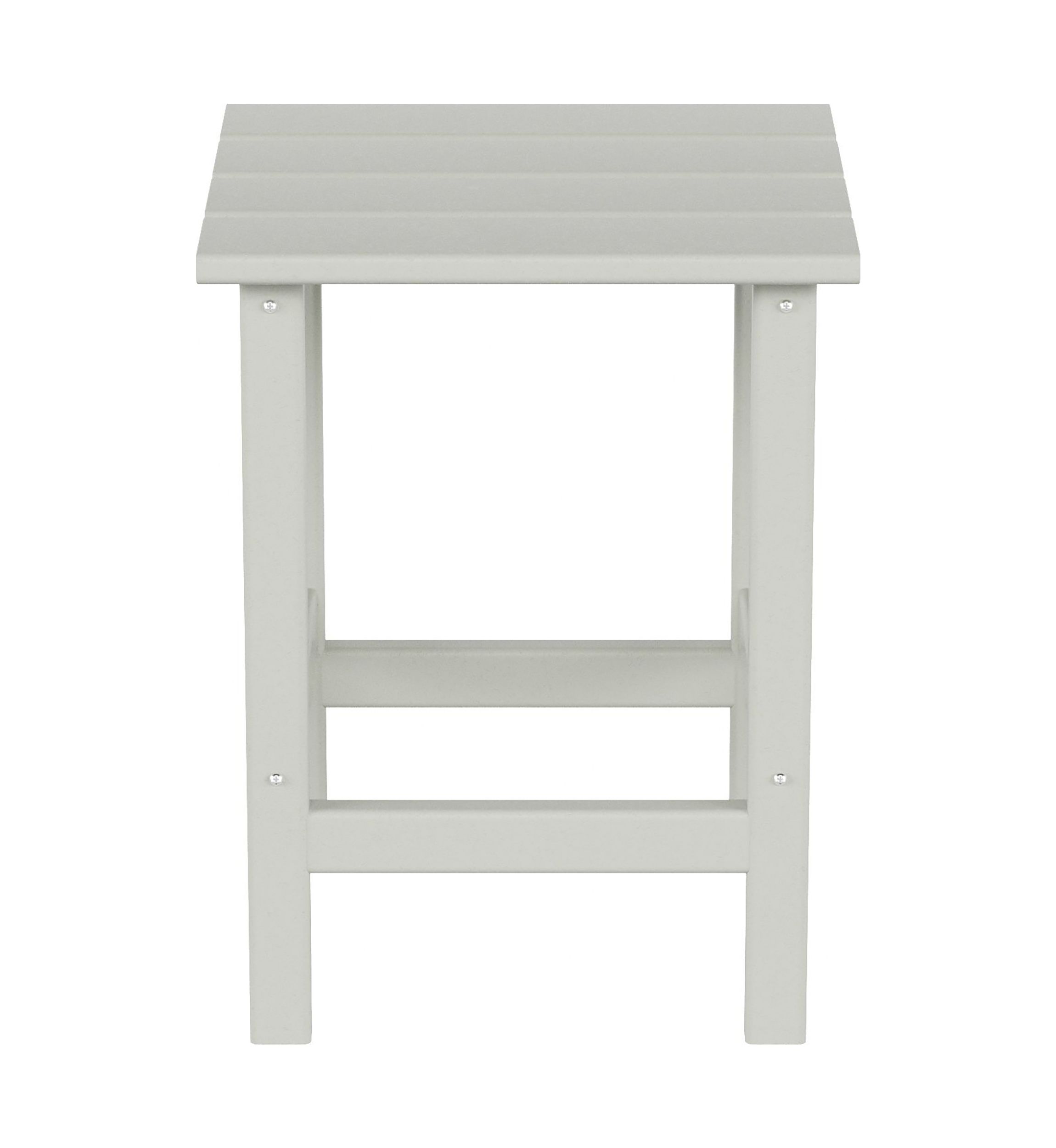 All-Weather Outdoor Square HDPE Adirondack Side Table