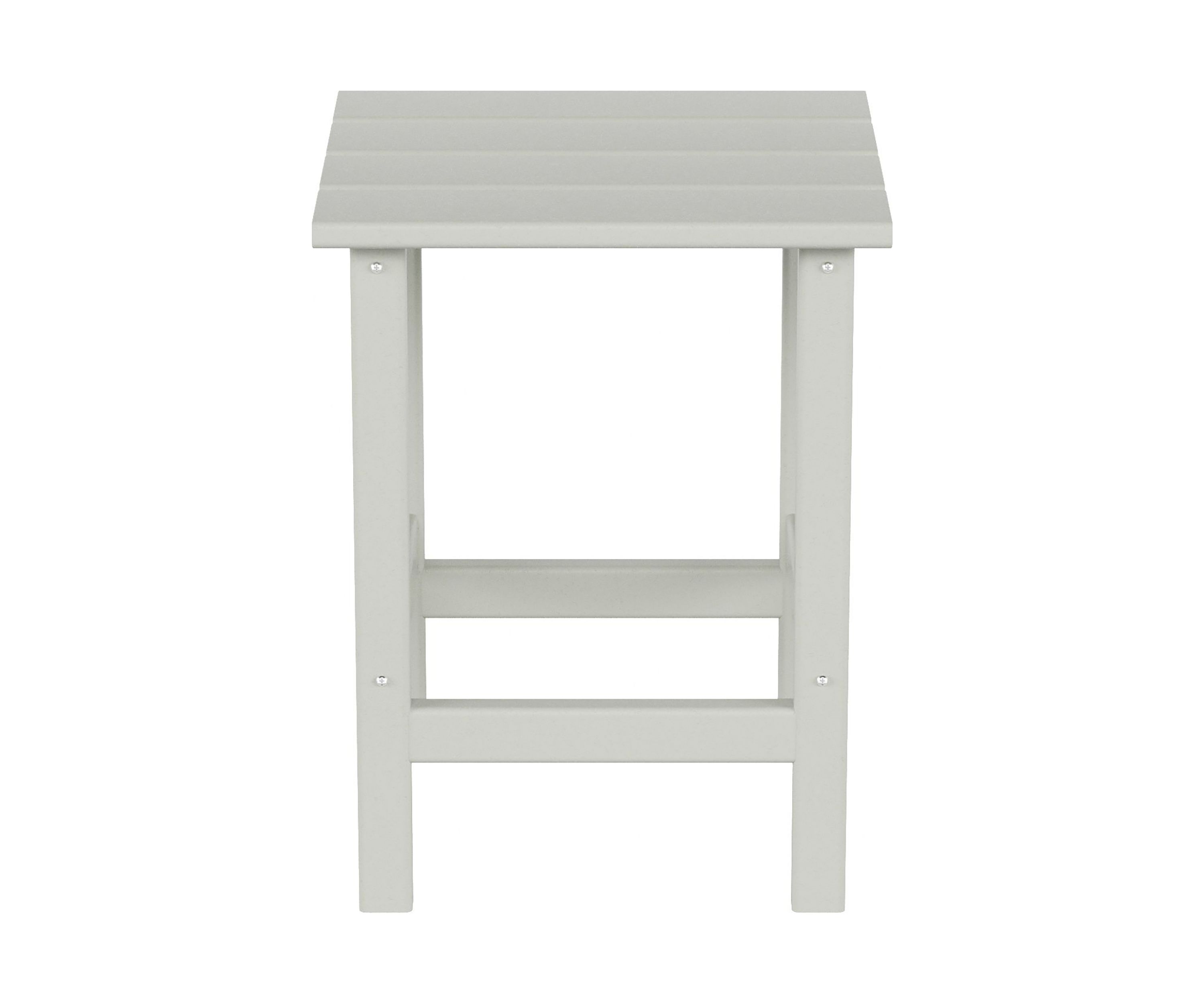 All-Weather Outdoor Square HDPE Adirondack Side Table