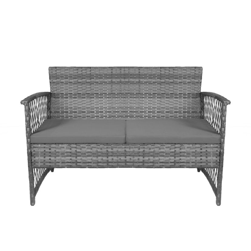 4-Piece Outdoor Patio Conversation Set