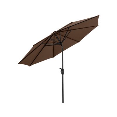 Westin Furniture 9 Ft Outdoor Patio Market Table Umbrella with Tilt and Crank
