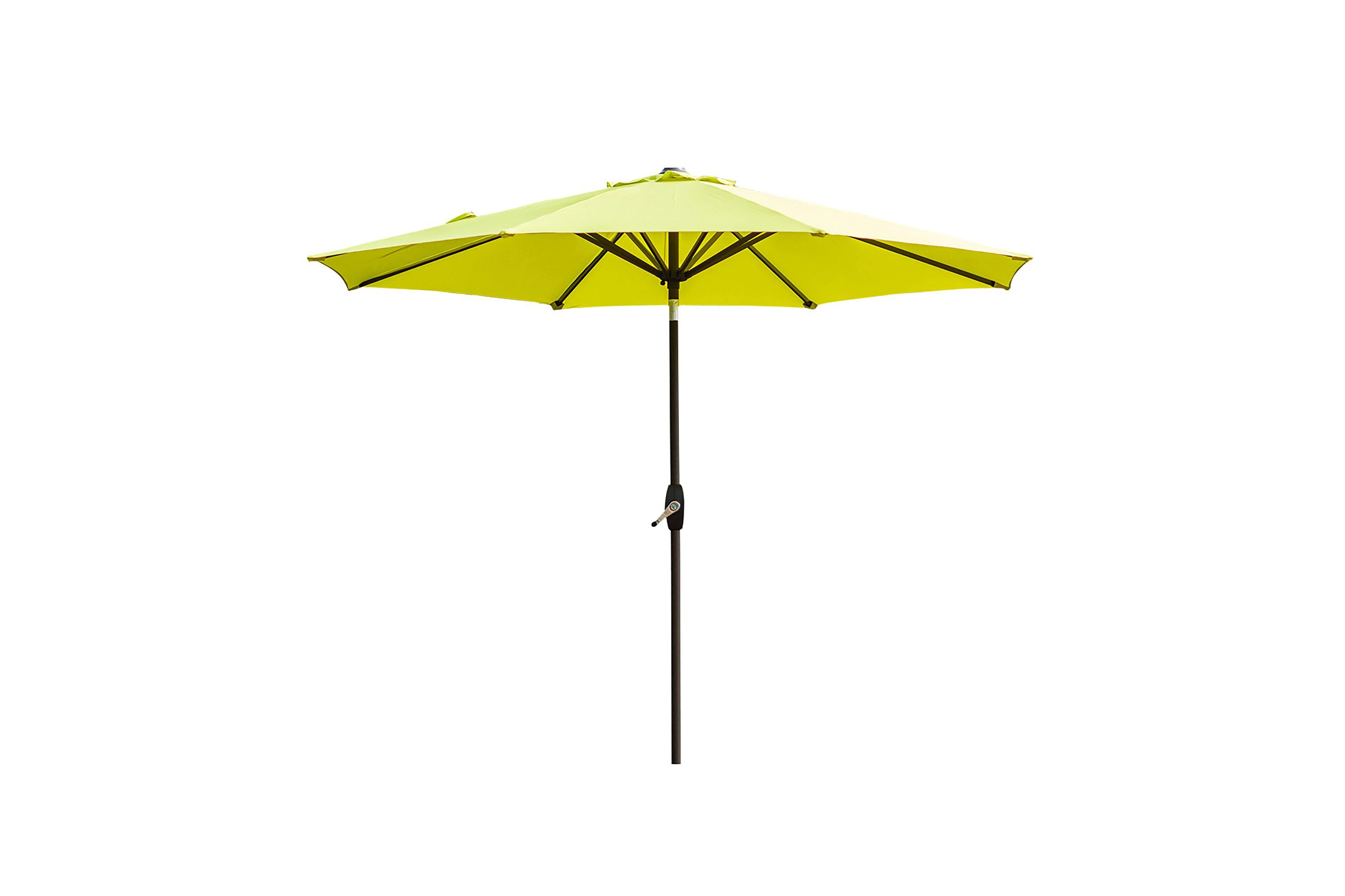 9 Ft Outdoor Patio Market Table Umbrella with Tilt and Crank