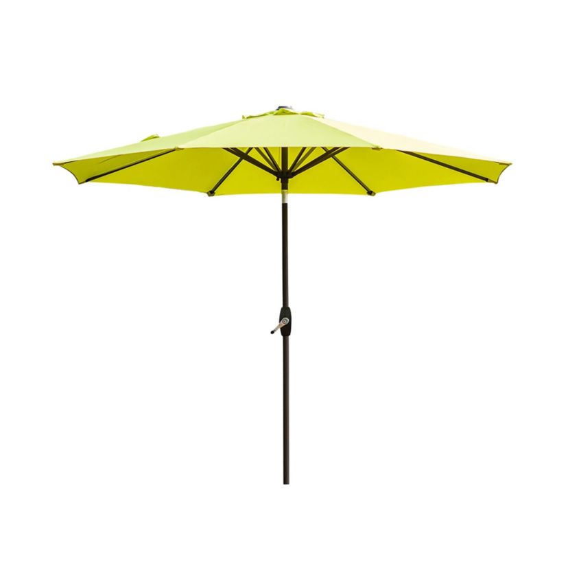 9 Ft Outdoor Patio Market Table Umbrella with Tilt and Crank