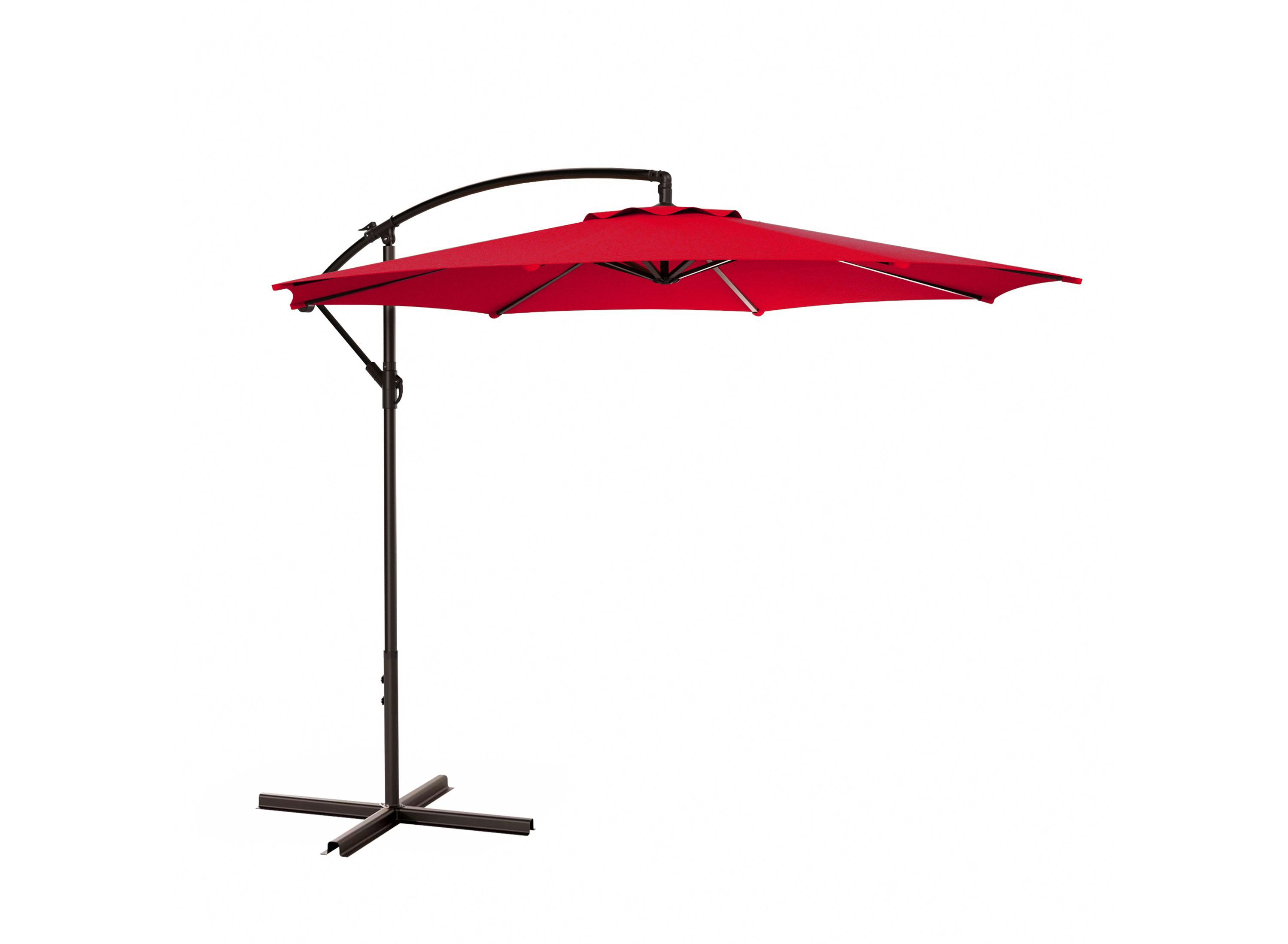 10 Ft Outdoor Patio Cantilever Offset Umbrella