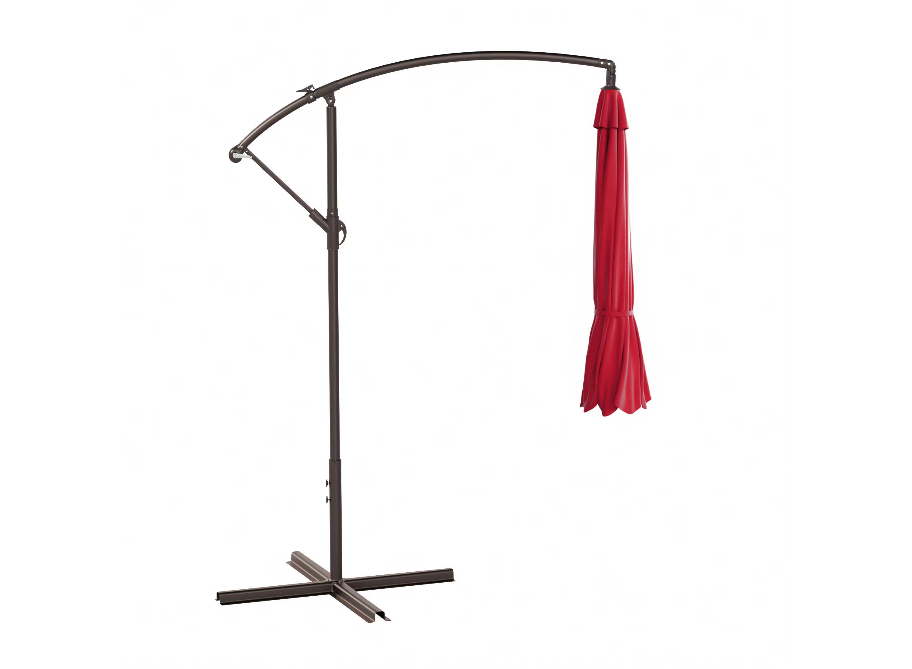10 Ft Outdoor Patio Cantilever Offset Umbrella