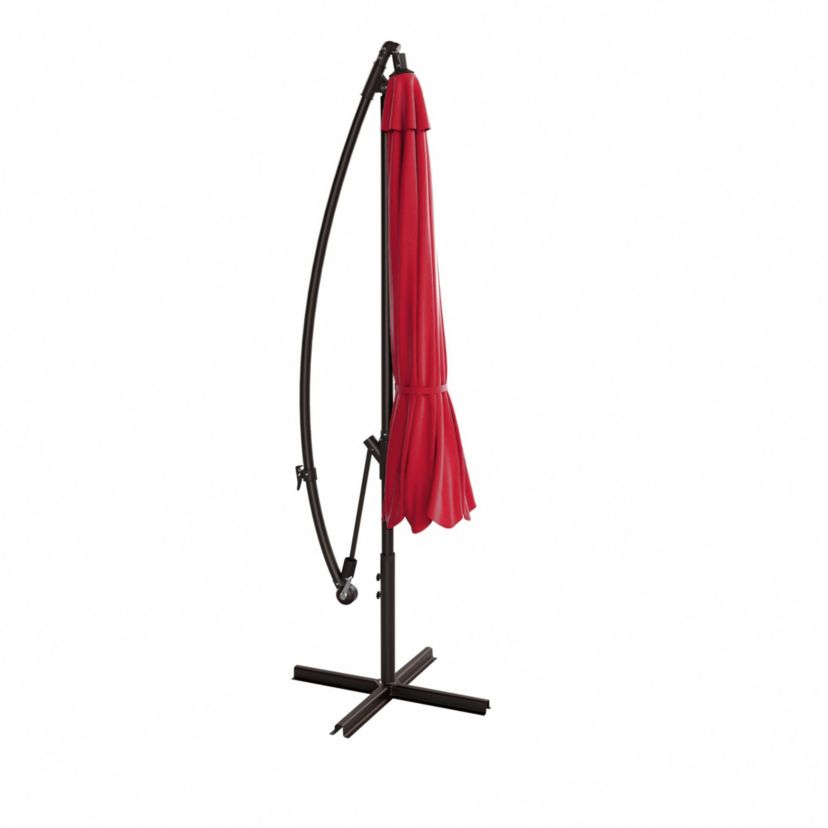10 Ft Outdoor Patio Cantilever Offset Umbrella