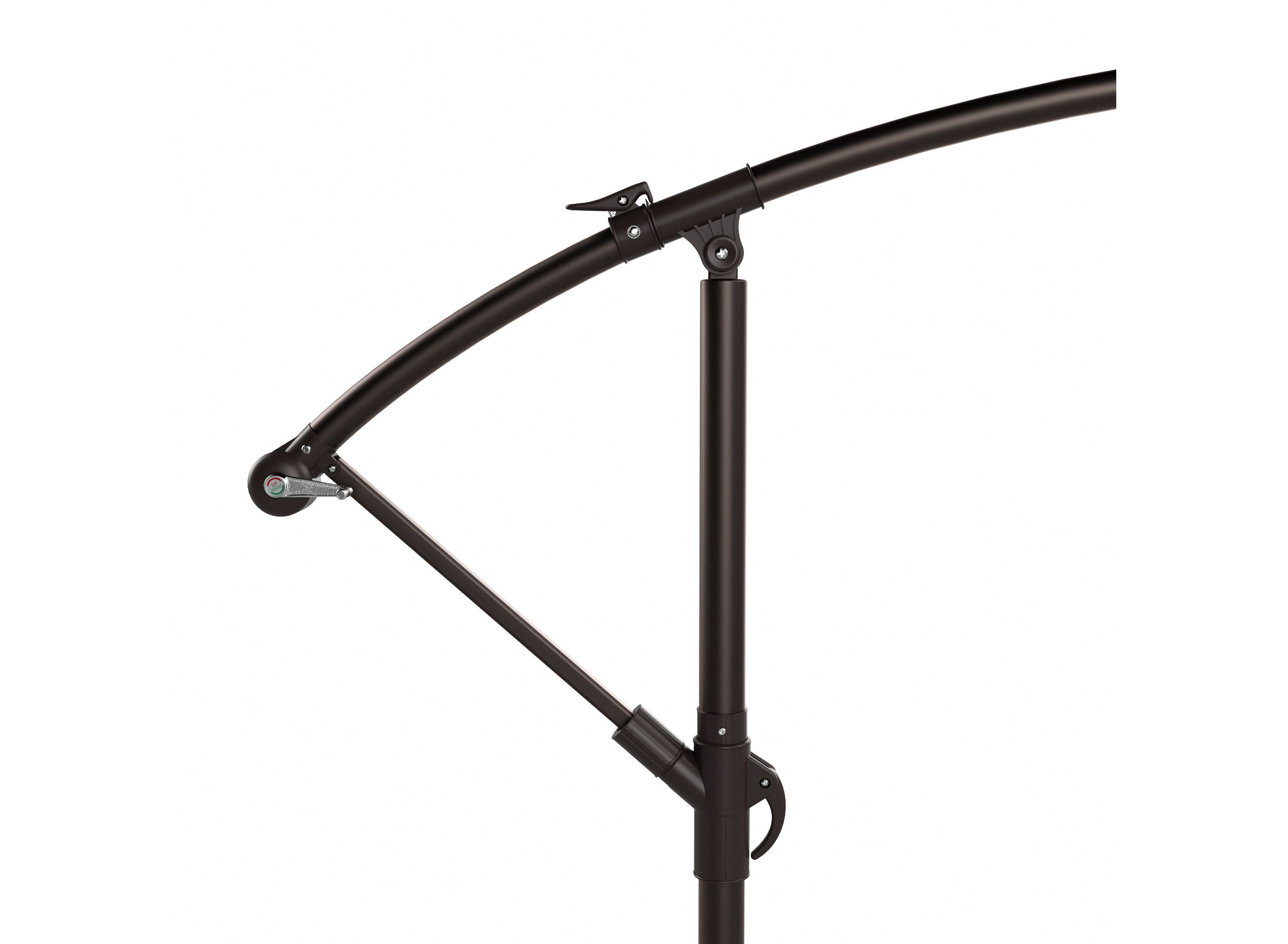 10 Ft Outdoor Patio Cantilever Offset Umbrella