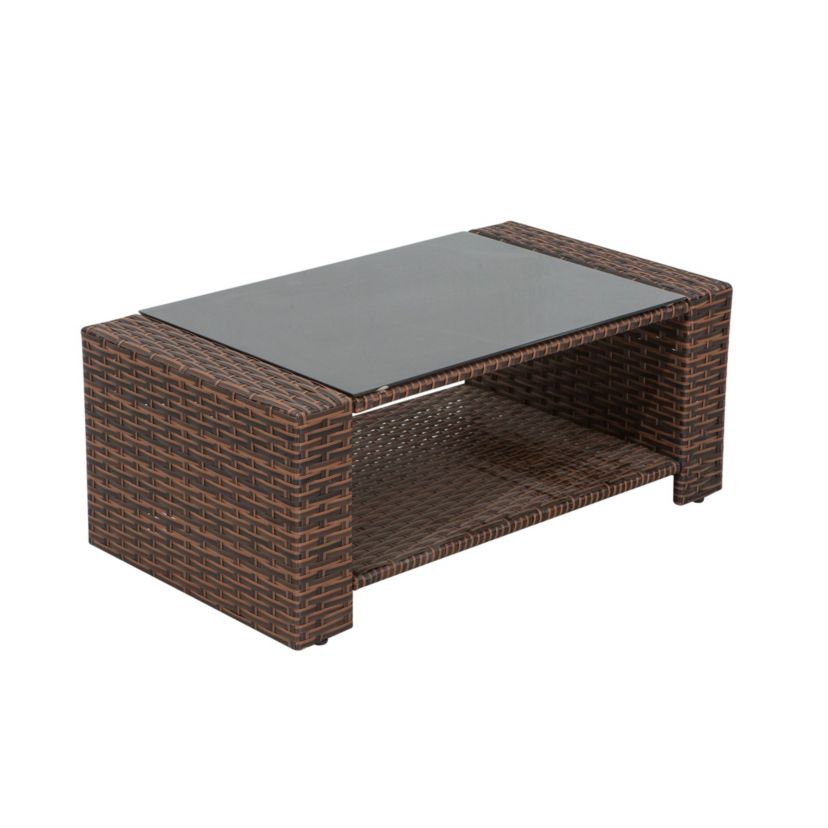 4-Piece Conversation Outdoor Patio Sofa Set with Cushions