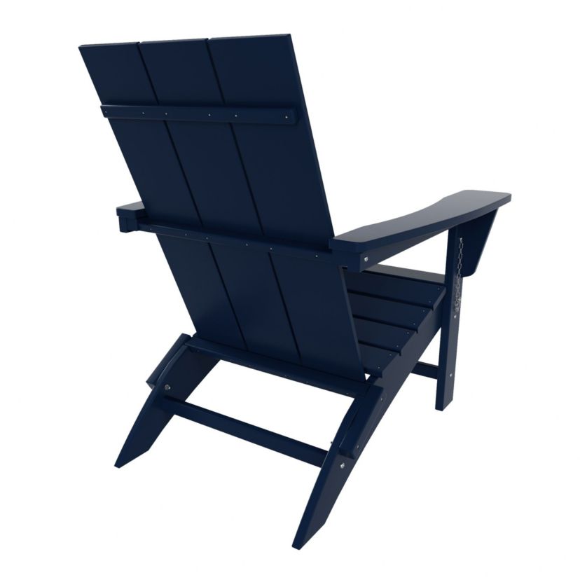 Modern Plastic Folding Adirondack Chair