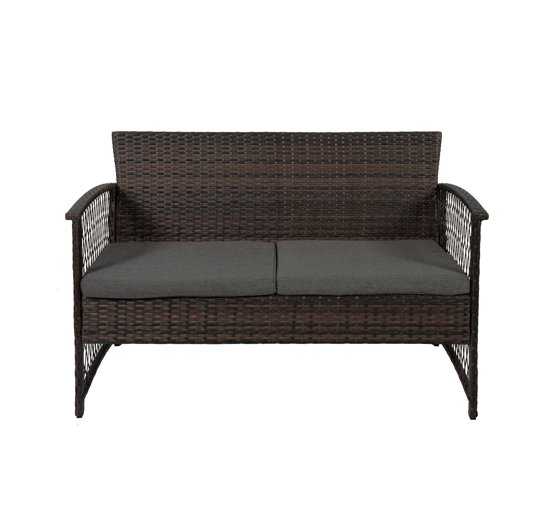 4-Piece Outdoor Patio Conversation Set