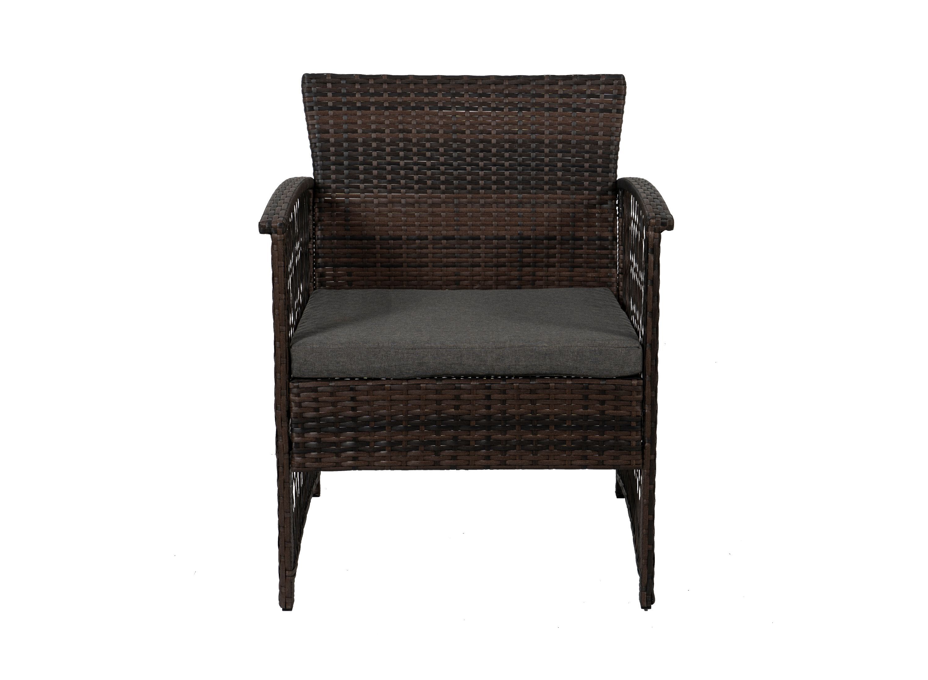 4-Piece Outdoor Patio Conversation Set