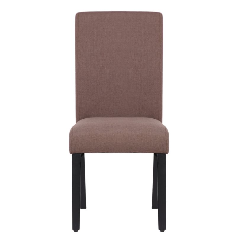 Linen Fabric Upholstered Dining Chair