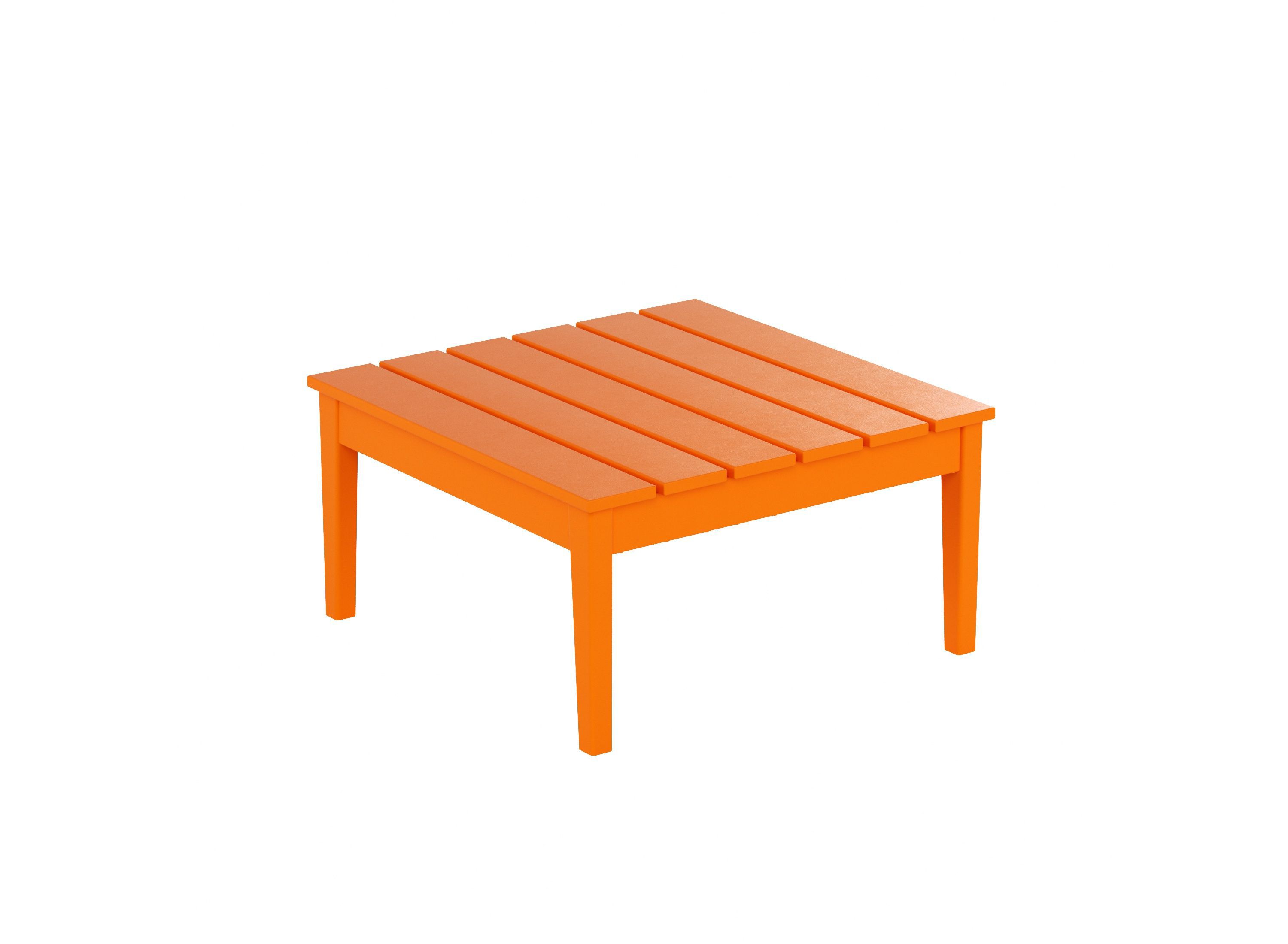 Modern Outdoor 32" HDPE Conversation Table