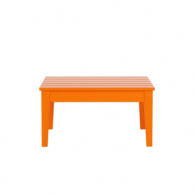 Modern Outdoor 32" HDPE Conversation Table