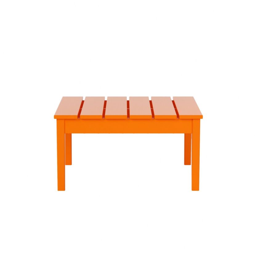 Modern Outdoor 32" HDPE Conversation Table