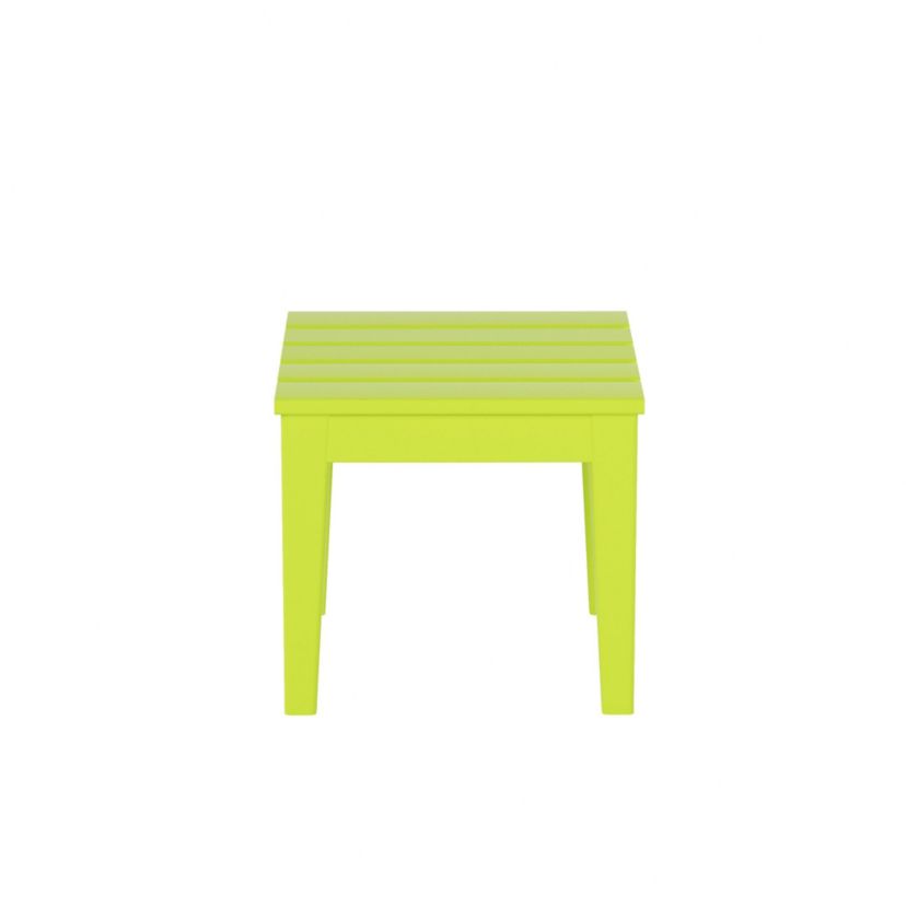 Modern Outdoor 18" HDPE Side Table