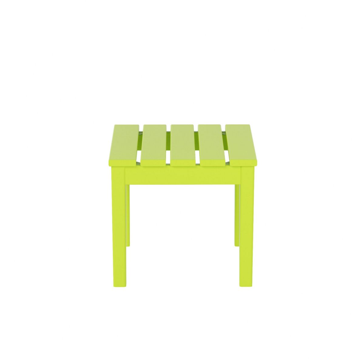 Modern Outdoor 18" HDPE Side Table