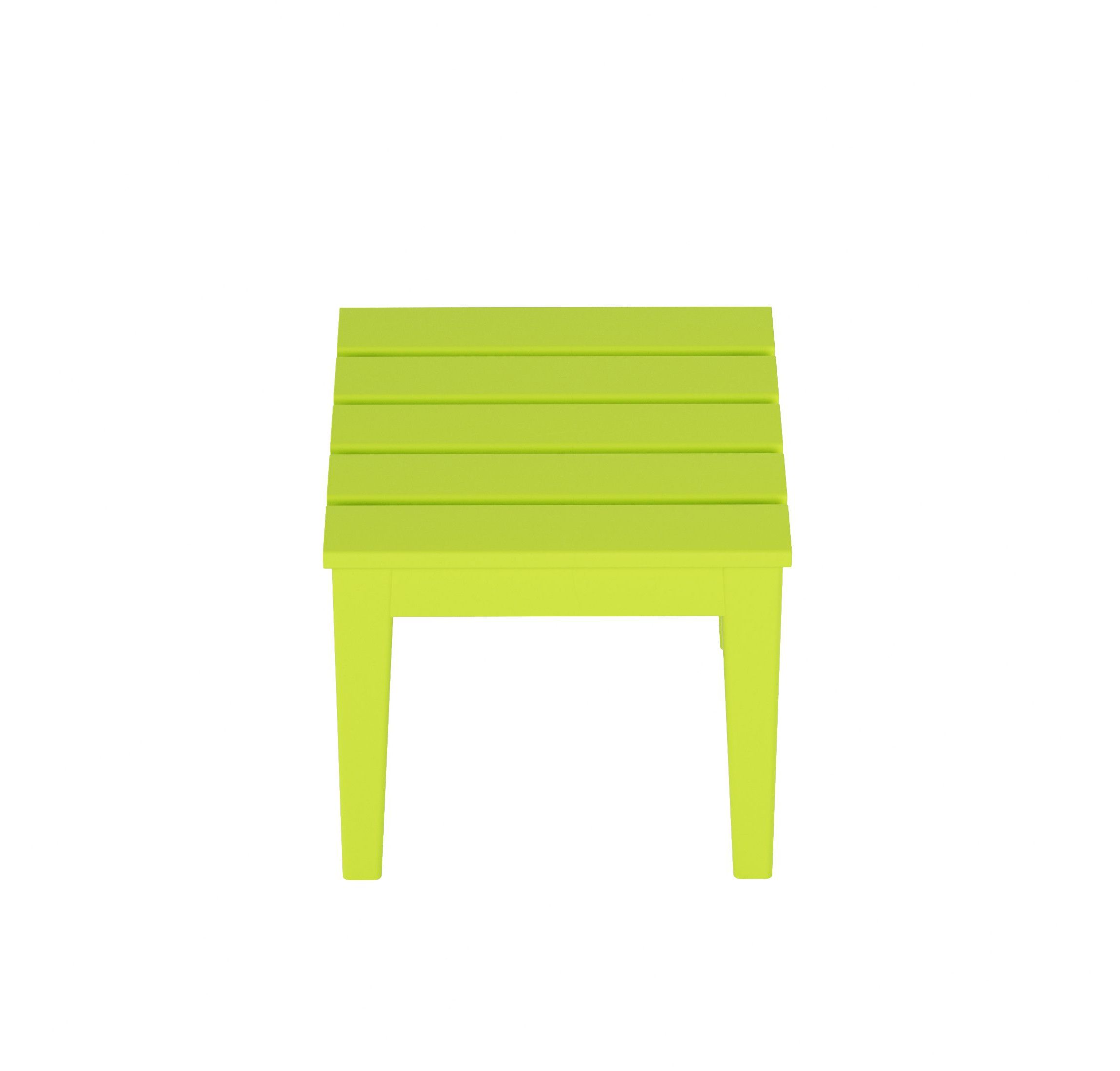 Modern Outdoor 18" HDPE Side Table
