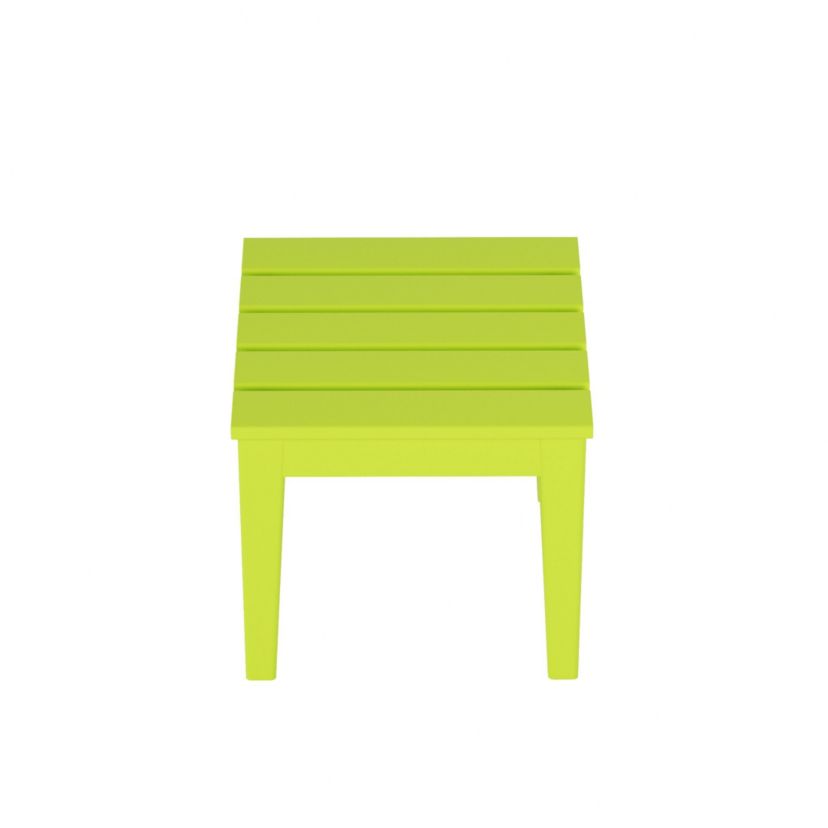 Modern Outdoor 18" HDPE Side Table