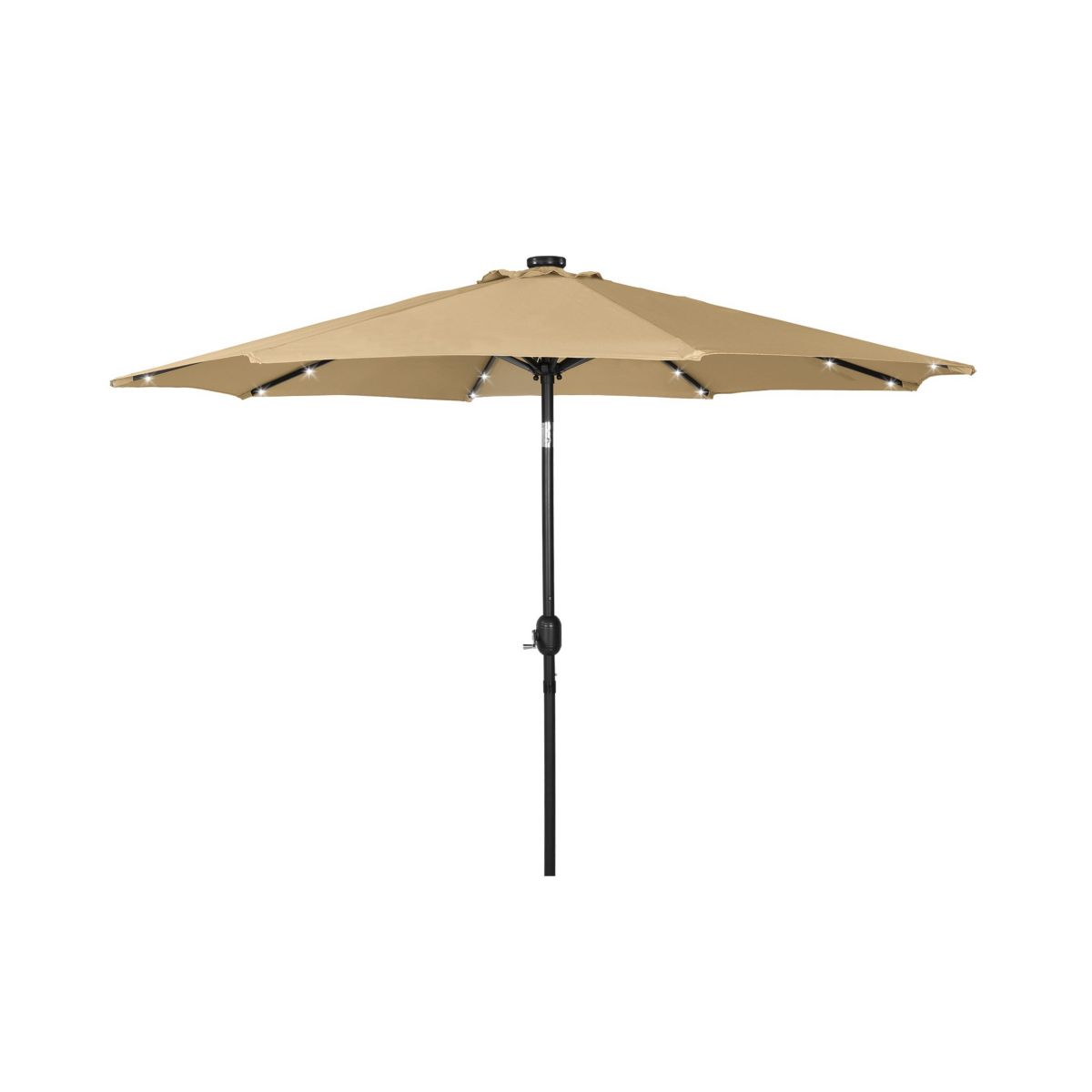 9 ft. Patio Solar LED Market Umbrella