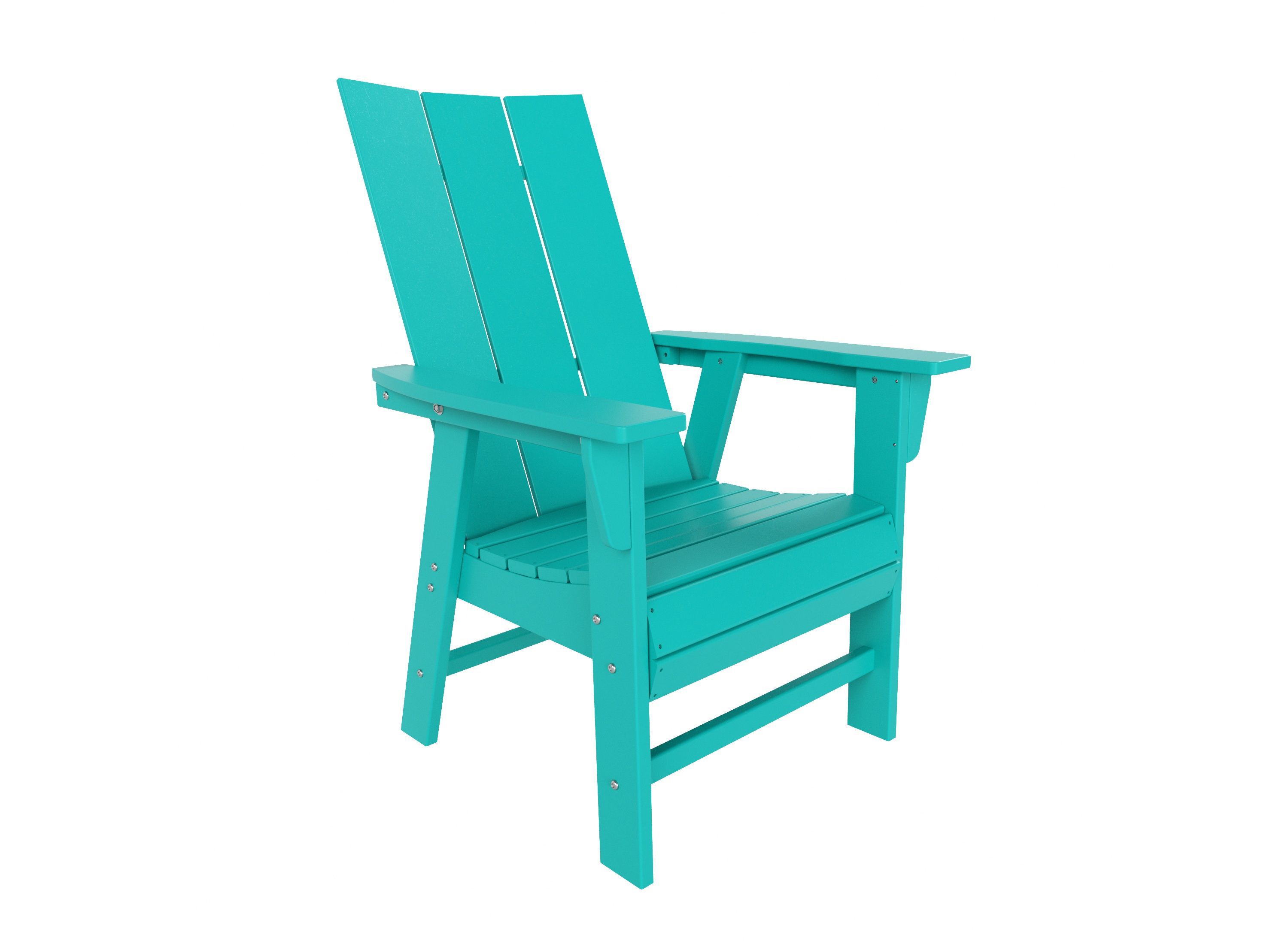 Modern Curveback Adirondack Dining Chair