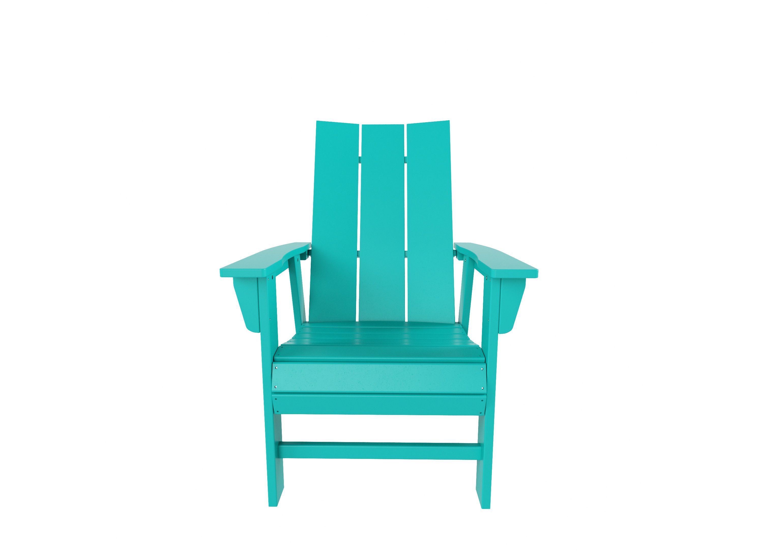 Modern Curveback Adirondack Dining Chair