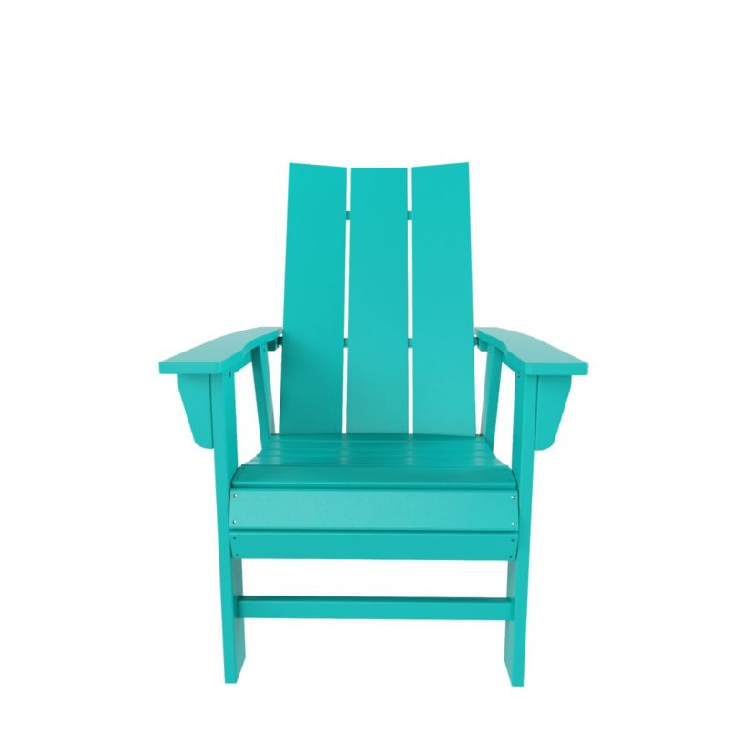 Modern Curveback Adirondack Dining Chair