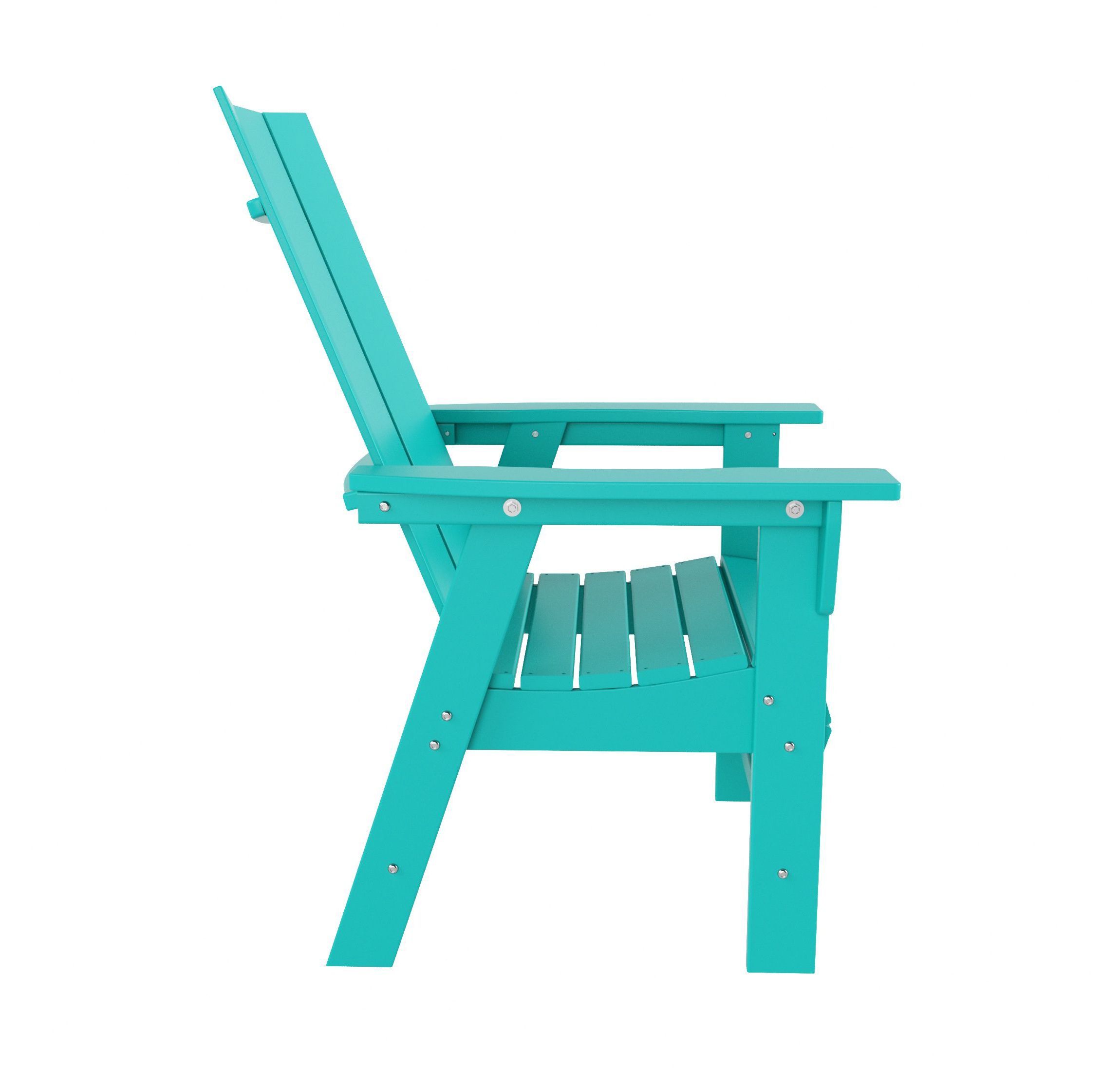 Modern Curveback Adirondack Dining Chair