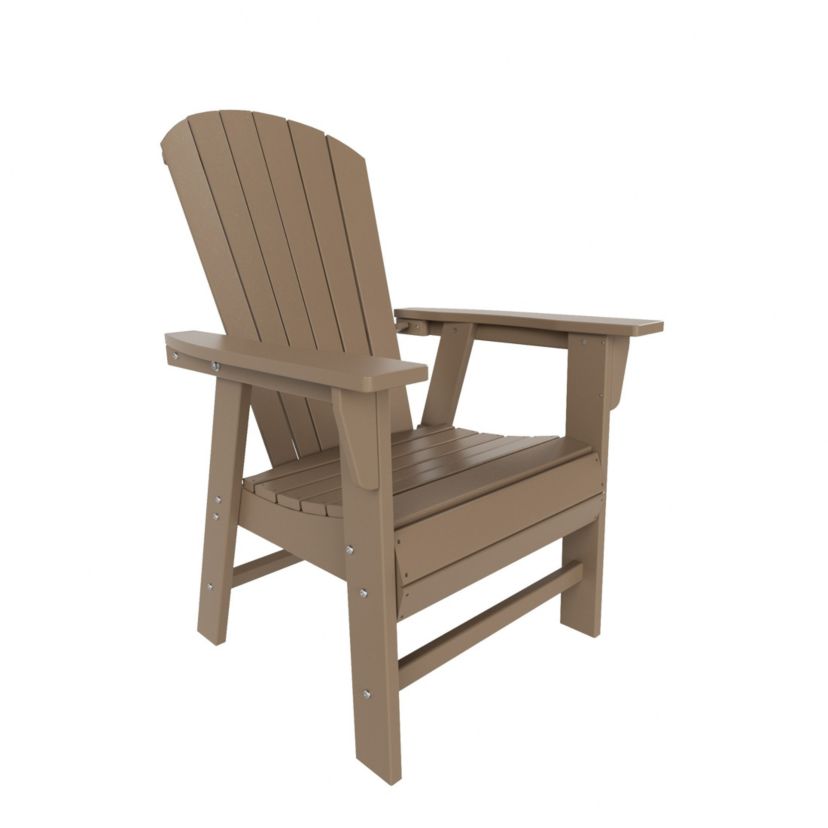 Seashell Adirondack Dining Chair