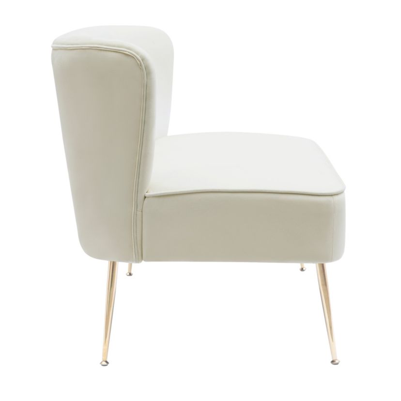 46" Wide Upholstered Velvet Tufted Settee Loveseat