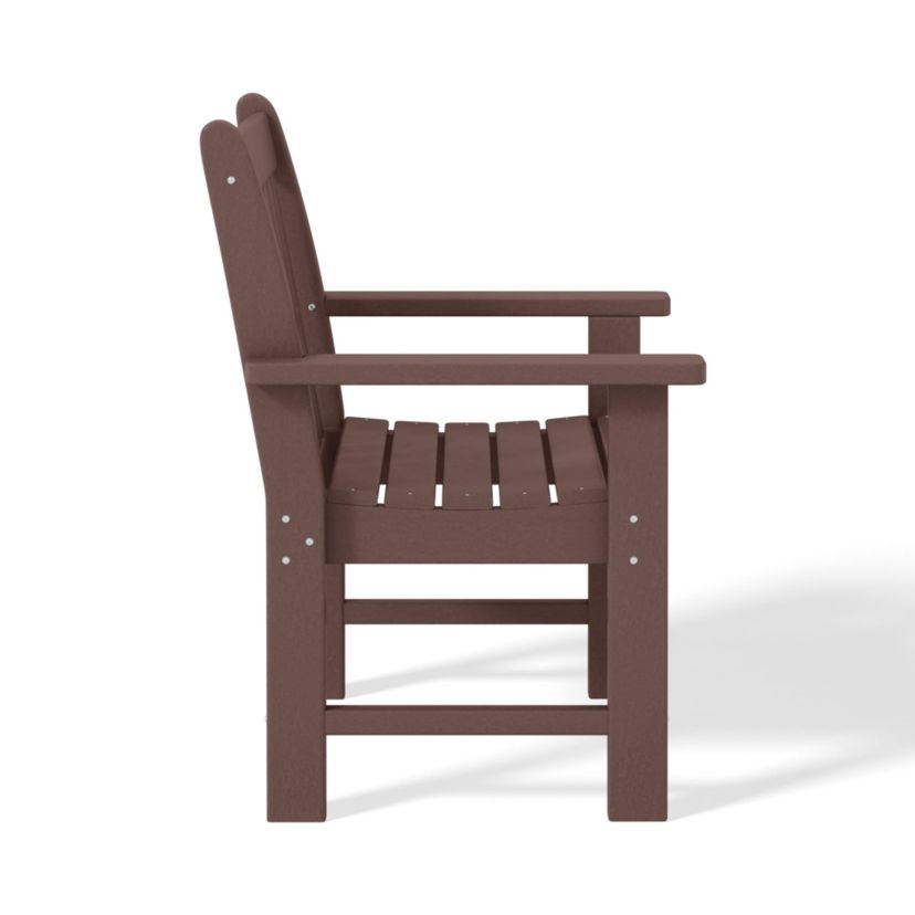 Outdoor Patio All-Weather Dining Arm Chair