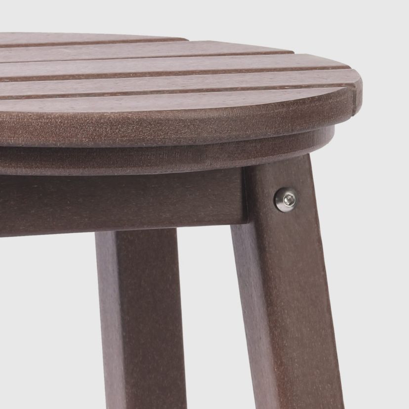 29" All-Weather Outdoor Round Bar Stool